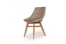 Load image into Gallery viewer, Oceanic Outdoor Dining Chair - Mushroom - Boho Bliss
