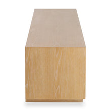Load image into Gallery viewer, Ollivine Elm Wood Entertainment Unit 2.2m - Natural - Boho Bliss