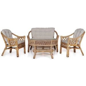 Omaha Living Set 4 Pieces - Boho Bliss