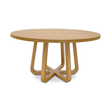 Load image into Gallery viewer, Orbit Round Dining Table 1.5m - Natural - Boho Bliss