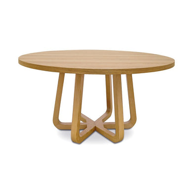 Orbit Round Dining Table 1.5m - Natural - Boho Bliss