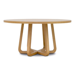 Orbit Round Dining Table 1.5m - Natural - Boho Bliss