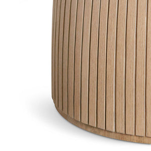 Ori 1.4m Round Dining Table - Natural - Boho Bliss