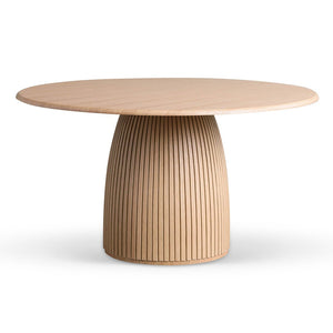 Ori 1.4m Round Dining Table - Natural - Boho Bliss