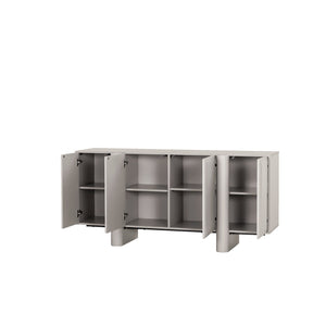 Orrin Sideboard 1.6m - Warm Grey - Boho Bliss