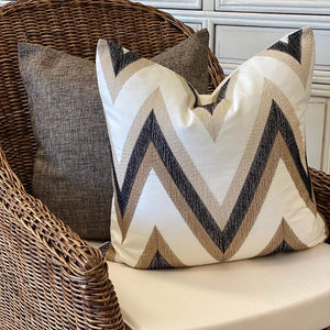 Osborne Chocolate Cushion Cover - Boho Bliss