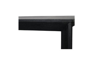 Otis Dining Table 1.6m - Black - Boho Bliss