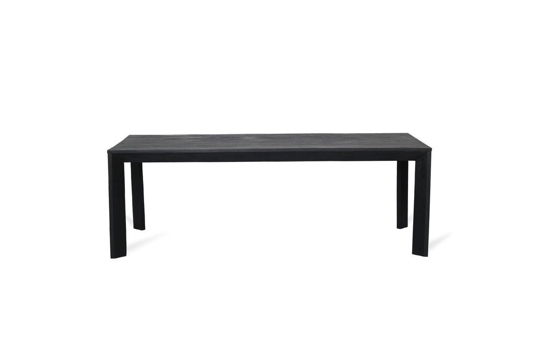 Otis Dining Table 1.6m - Black - Boho Bliss