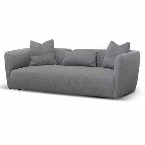 Palmira 3 Seater Sofa - Noble Grey - Boho Bliss