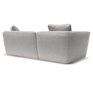 Palmira 3 Seater Sofa - Passive Grey - Boho Bliss