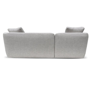 Palmira 3 Seater Sofa - Passive Grey - Boho Bliss