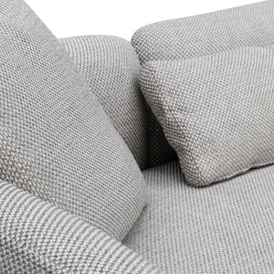 Palmira 3 Seater Sofa - Passive Grey - Boho Bliss