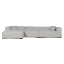 Load image into Gallery viewer, Paloma 4 Seater Left Chaise Sofa - Pearl Boucle - Boho Bliss