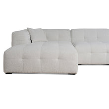 Load image into Gallery viewer, Paloma 4 Seater Left Chaise Sofa - Pearl Boucle - Boho Bliss