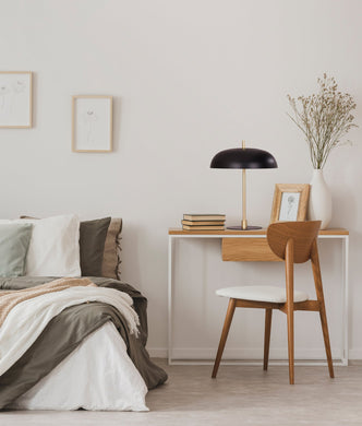 Paraguas Table Lamp - Black - Boho Bliss