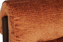 Load image into Gallery viewer, Parker Armchair - Burnt Orange on Charcoal Frame - Boho Bliss