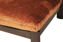 Load image into Gallery viewer, Parker Armchair - Burnt Orange on Charcoal Frame - Boho Bliss