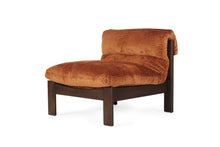 Load image into Gallery viewer, Parker Armchair - Burnt Orange on Charcoal Frame - Boho Bliss