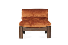 Load image into Gallery viewer, Parker Armchair - Burnt Orange on Charcoal Frame - Boho Bliss