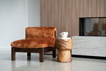 Load image into Gallery viewer, Parker Armchair - Burnt Orange on Charcoal Frame - Boho Bliss
