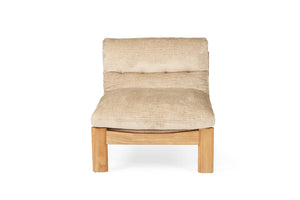 Parker Armchair - Natural on Natural Frame - Boho Bliss