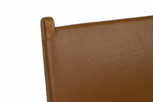 Load image into Gallery viewer, Pasadena Leather Side Chair - Tan - Boho Bliss