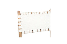 Load image into Gallery viewer, Pasadena Woven Leather Dining Chair - White - Boho Bliss