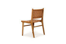 Load image into Gallery viewer, Pasadena Woven Leather Side Chair - Natural - Boho Bliss