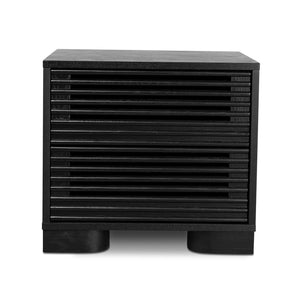 Peck Bedside Table - Black - Boho Bliss