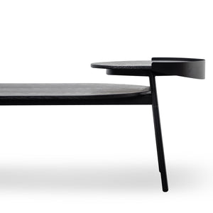 Pena Coffee Table - Black Veneer - Boho Bliss