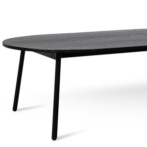 Pena Coffee Table - Black Veneer - Boho Bliss