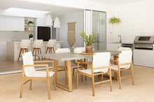 Load image into Gallery viewer, Peninsular Outdoor Dining Chair - White - Boho Bliss