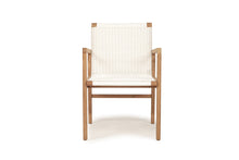 Load image into Gallery viewer, Peninsular Outdoor Dining Chair - White - Boho Bliss