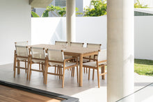 Load image into Gallery viewer, Peninsular Outdoor Dining Chair - White - Boho Bliss