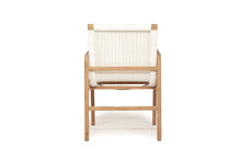Load image into Gallery viewer, Peninsular Outdoor Dining Chair - White - Boho Bliss
