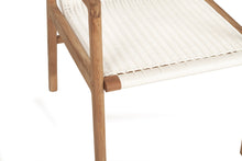 Load image into Gallery viewer, Peninsular Outdoor Dining Chair - White - Boho Bliss