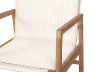 Load image into Gallery viewer, Peninsular Outdoor Dining Chair - White - Boho Bliss