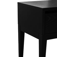 Load image into Gallery viewer, Penley Bedside Table - Black - Boho Bliss