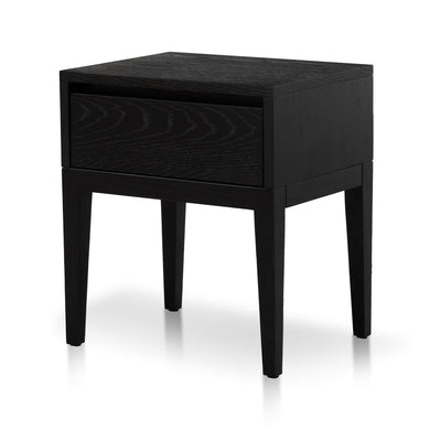 Penley Bedside Table - Black - Boho Bliss