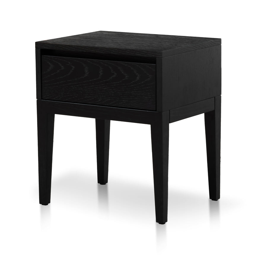 Penley Bedside Table - Black - Boho Bliss