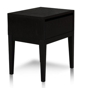 Penley Bedside Table - Black - Boho Bliss