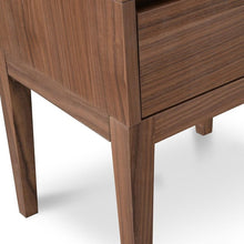 Load image into Gallery viewer, Penley Bedside Table - Walnut - Boho Bliss