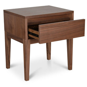 Penley Bedside Table - Walnut - Boho Bliss
