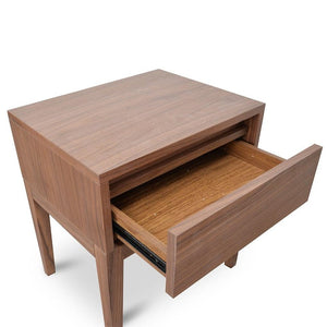 Penley Bedside Table - Walnut - Boho Bliss