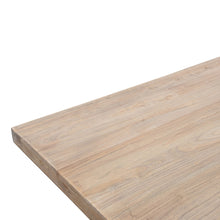 Load image into Gallery viewer, Piede Reclaimed Elm Wood Dining Table 3m - Rustic Natural - Boho Bliss