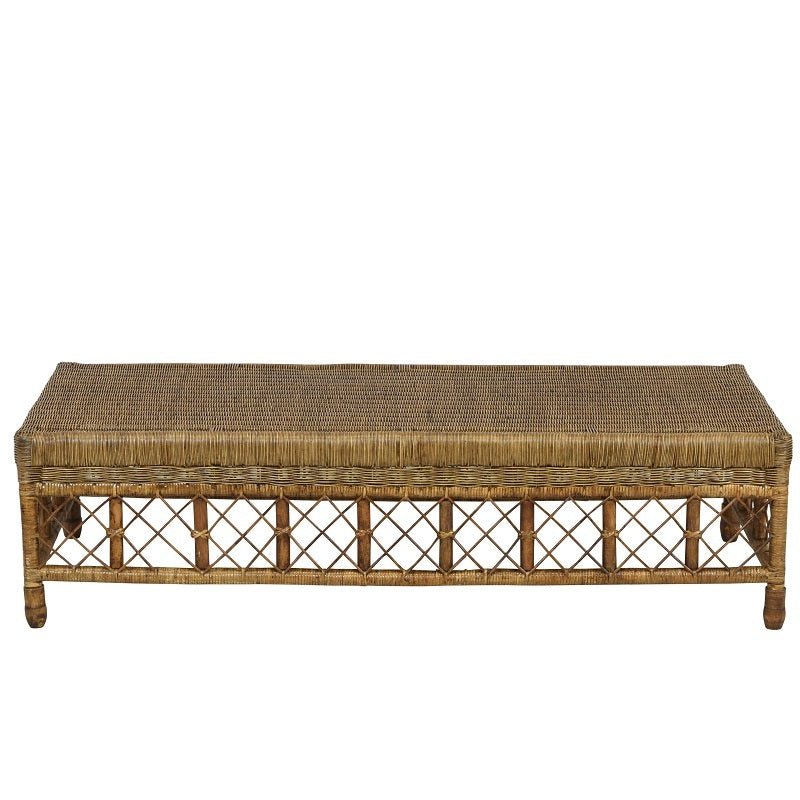 Plantation Lattice Coffee Table - Boho Bliss
