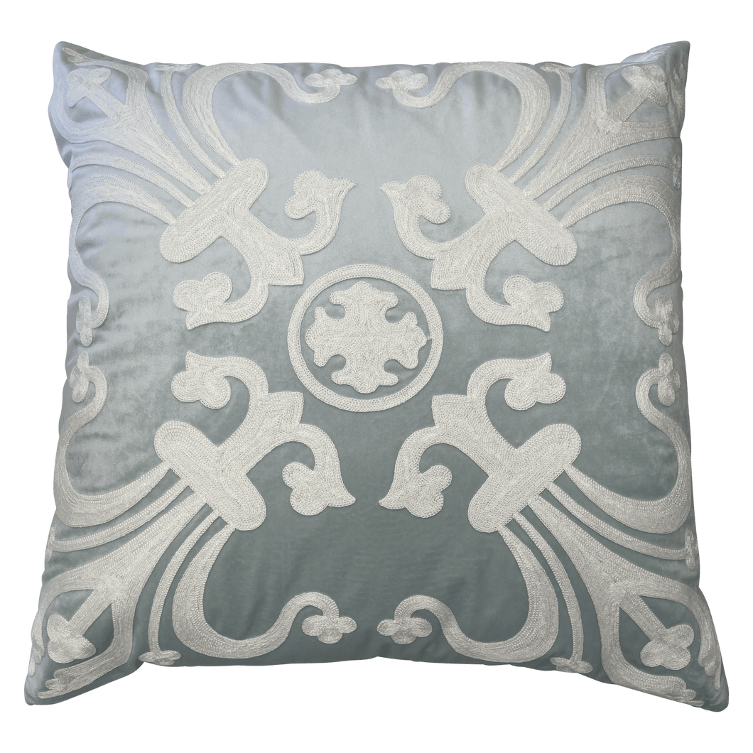Provence Cushion Cover - Baby Blue - Boho Bliss