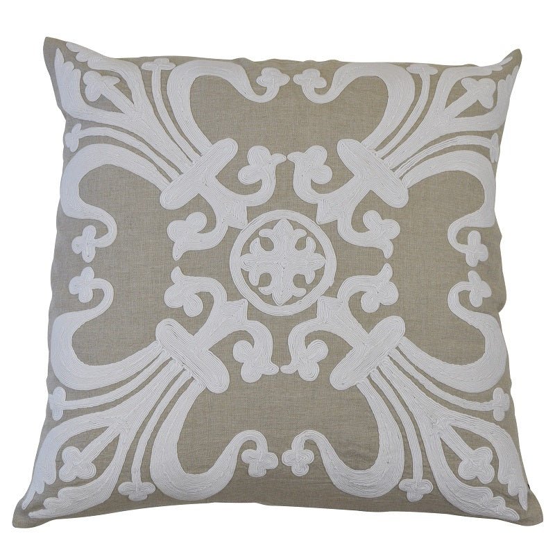 Provence Cushion Cover - Natural - Boho Bliss
