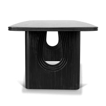 Load image into Gallery viewer, Ravello 2.4m Dining Table - Full Black - Boho Bliss