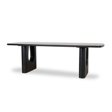 Load image into Gallery viewer, Ravello 2.4m Dining Table - Full Black - Boho Bliss